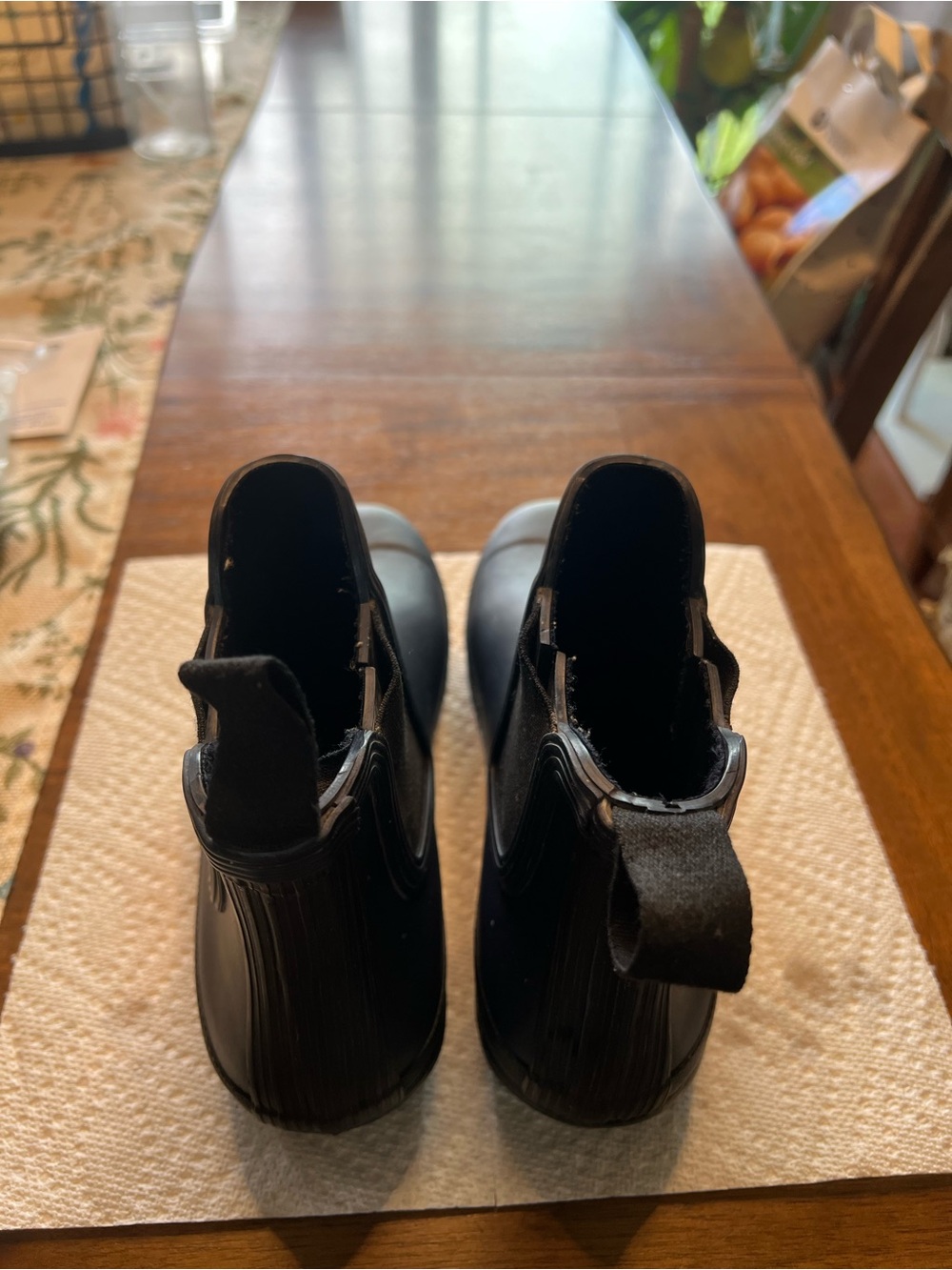 Hunter Navy Blue boots - Picture 3 of 4